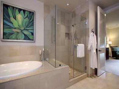 Tub & Walk-in Shower